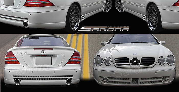 Custom Mercedes CL  Coupe Body Kit (2003 - 2006) - $1690.00 (Manufacturer Sarona, Part #MB-076-KT)